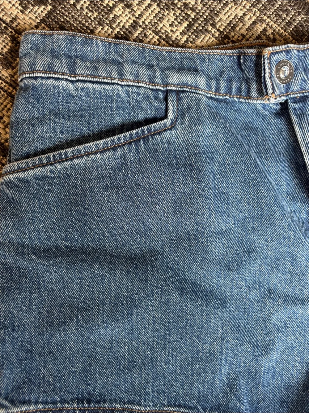 Favorite Daughter - Women’s Blue Denim Shorts - the short shorts - size 29